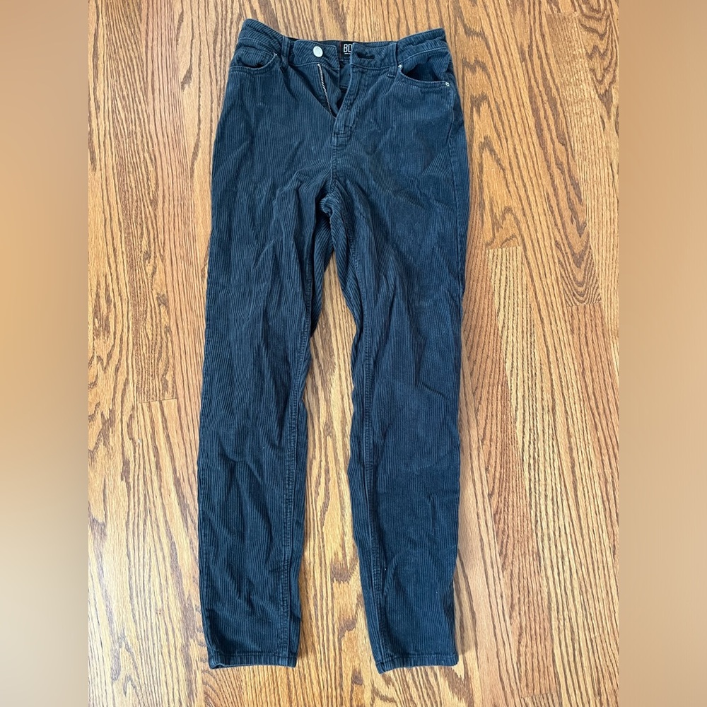 Urban Outfitters Corduroy Jeans Black Size Small